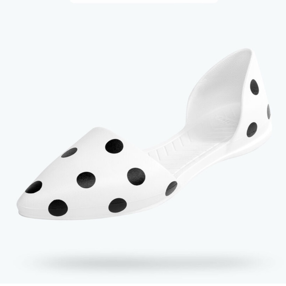 NATIVE Shoes AUDREY Polka Dots FLAT- NEW💕